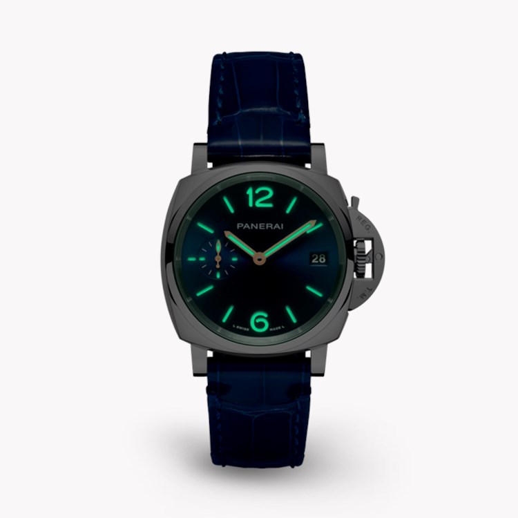 Panerai Luminor Due - 38mm 38mm, Blue Dial, Arabic/Baton Numerals_3