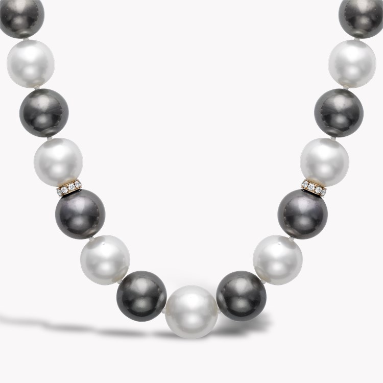 South Sea and Black Tahitian Pearl 9.9mm - 12.3mm_2