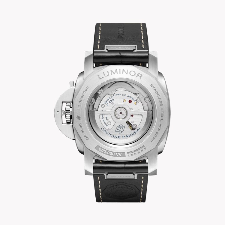 Panerai Luminor Marina 44mm, White Dial, Arabic/Baton Numerals_2