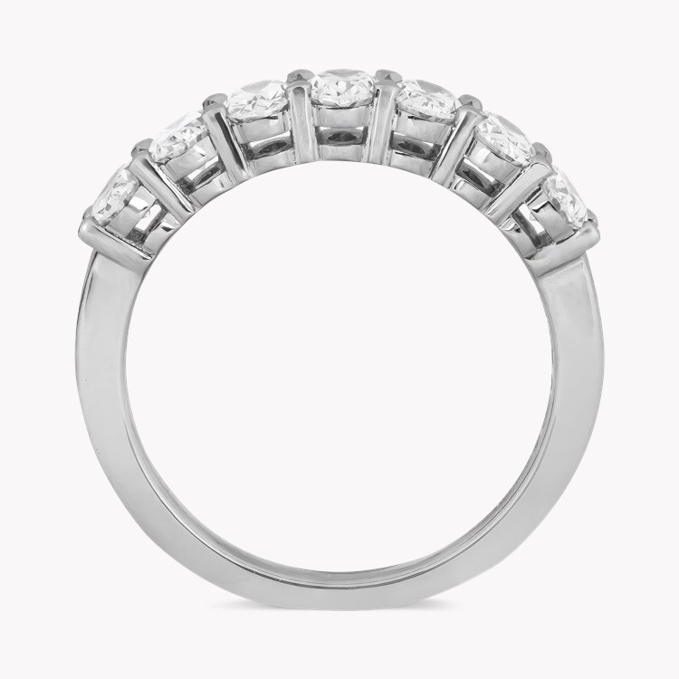 Seven Stone Diamond Ring Oval Cut, Claw Set_3