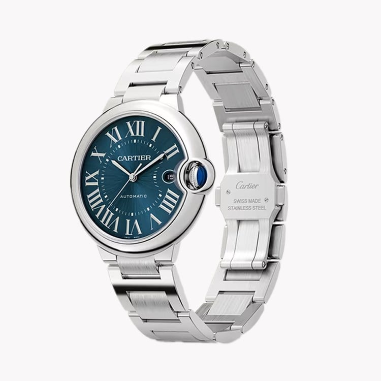 Cartier Ballon Bleu de Cartier 40mm, Blue Dial, Roman Numerals_2