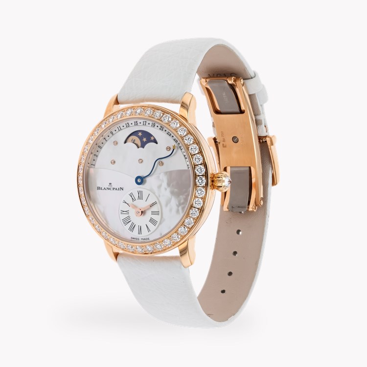 Blancpain Ladybird 36mm, Mother of Pearl Dial, Arabic/Roman Numerals_2