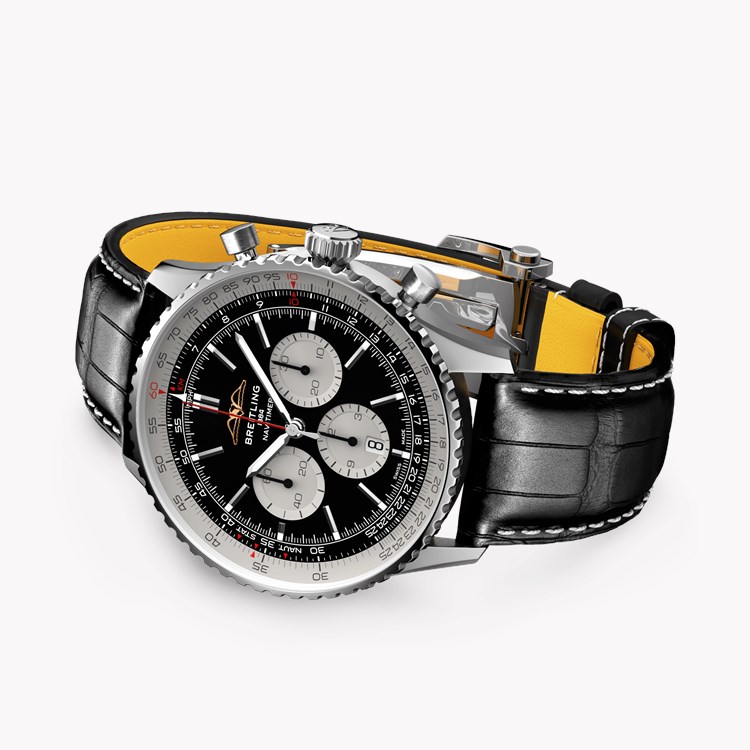 Breitling Navitimer B01 Chronograph 46 46mm, Black Dial, Baton Numerals_4