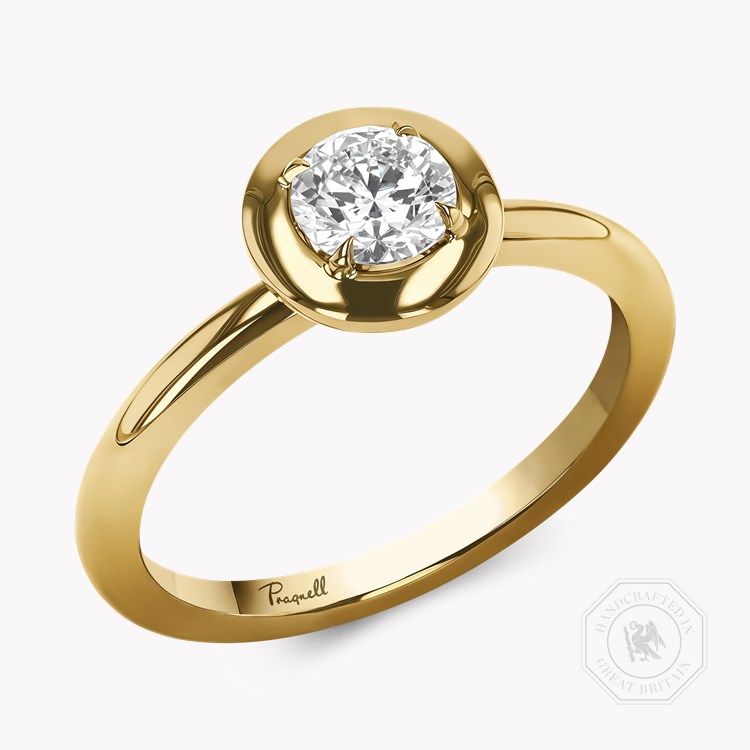 Skimming Stone 0.52ct Brilliant Cut Diamond Ring Brilliant cut, Claw set_1
