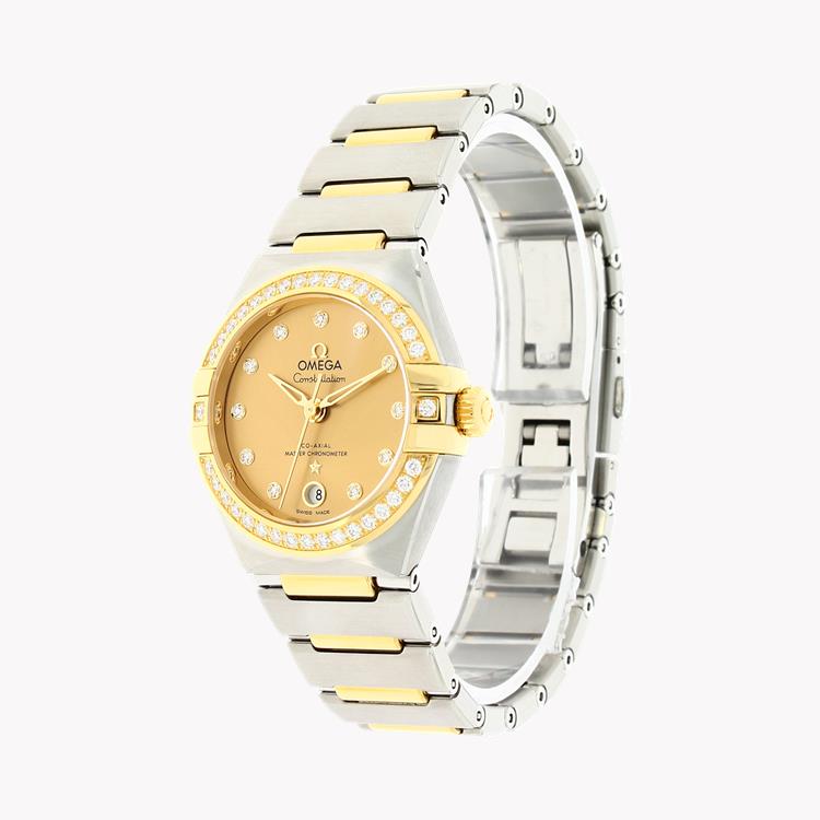 OMEGA Constellation   O13125292058001 29mm, Champagne Dial, Diamond Numerals_2