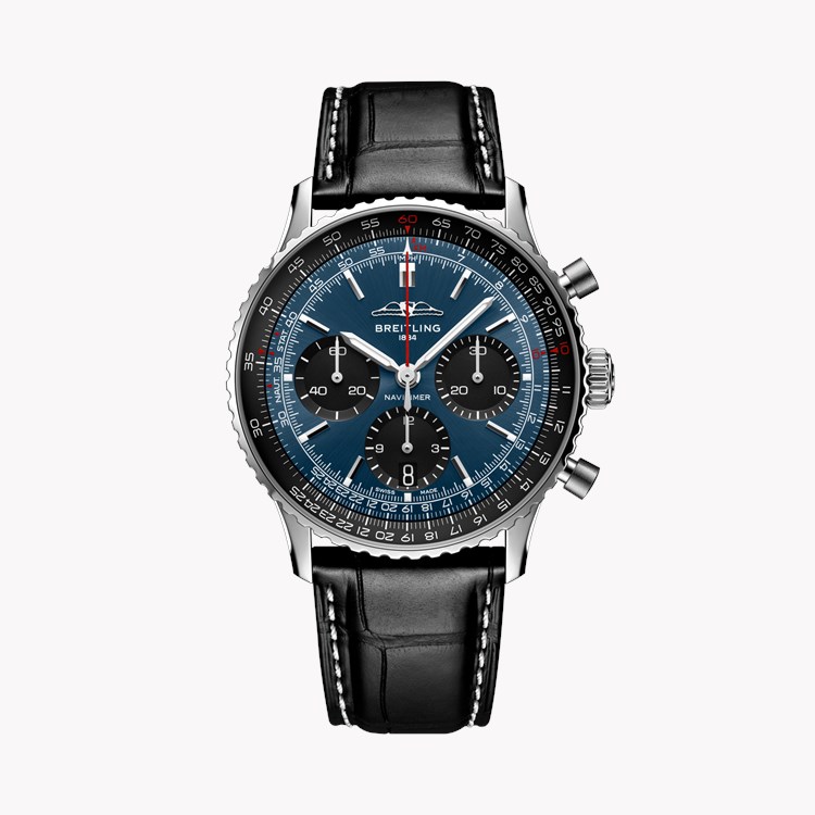Breitling Navitimer B01 Chronograph 41 41mm, Blue Dial, Baton Numerals_1