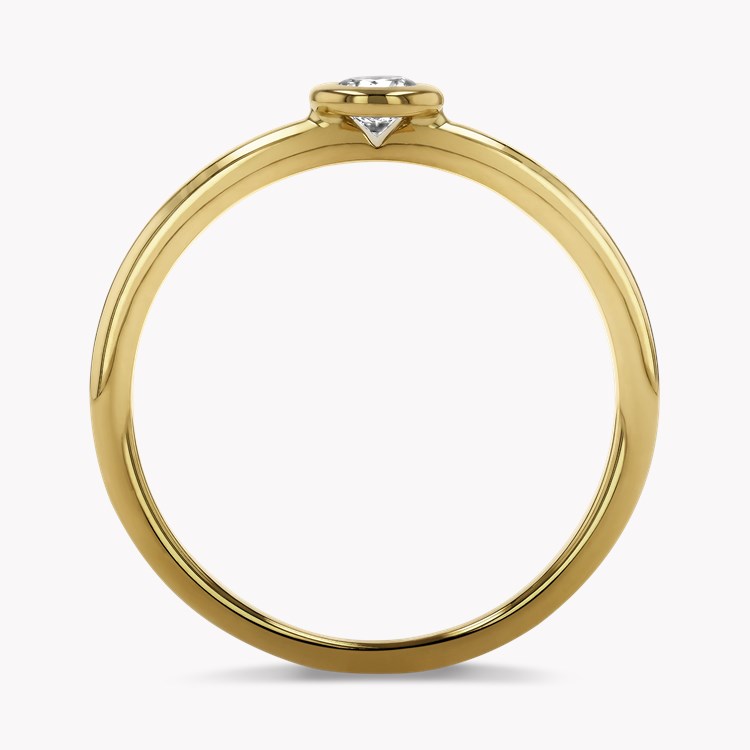 Sundance Diamond Ring Brilliant Cut, Rubover Set_3