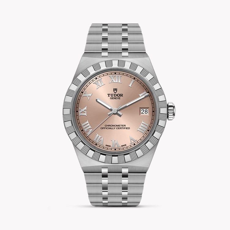 Tudor Royal 36mm, Salmon Dial, Roman Numerals_1