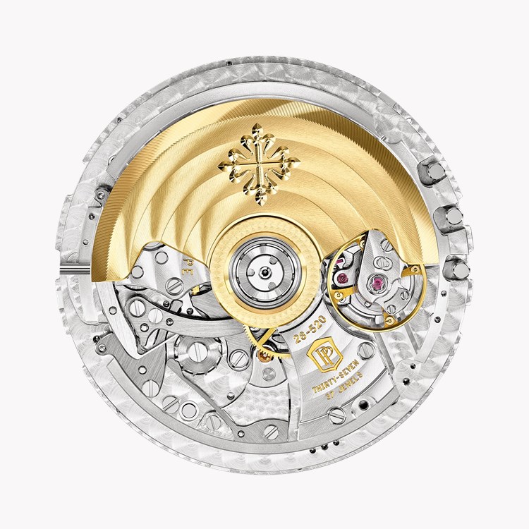 Patek Philippe Complications 42mm, Olive Green Dial, Baton Numerals_5