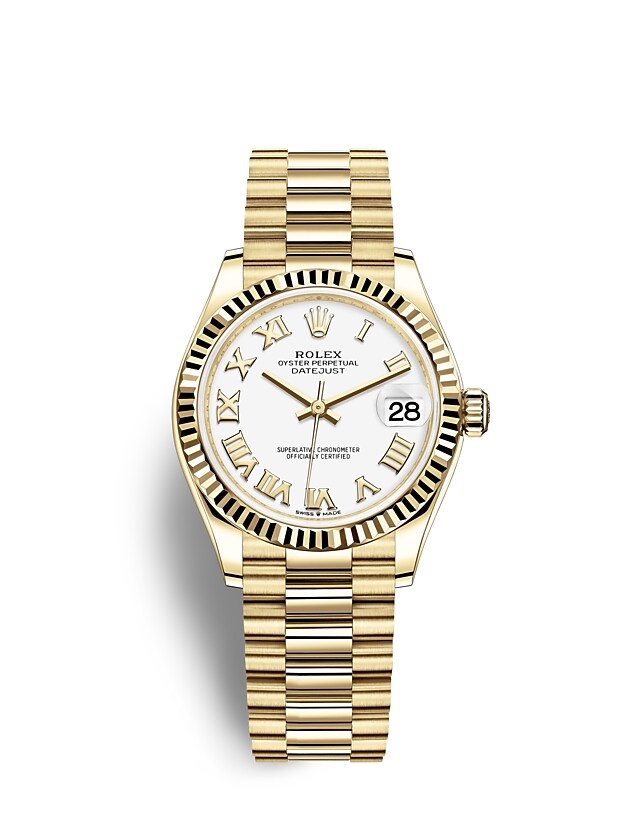 plain gold rolex