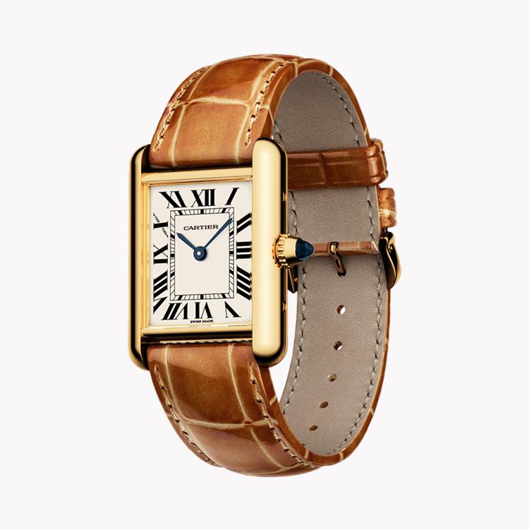 Cartier Tank Louis Cartier Small, Silver Dial, Roman Numerals_2