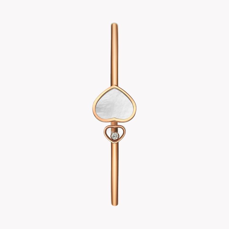 Chopard Happy Hearts Mother of Pearl Bangle Brilliant Cut, Rub Over Set_2