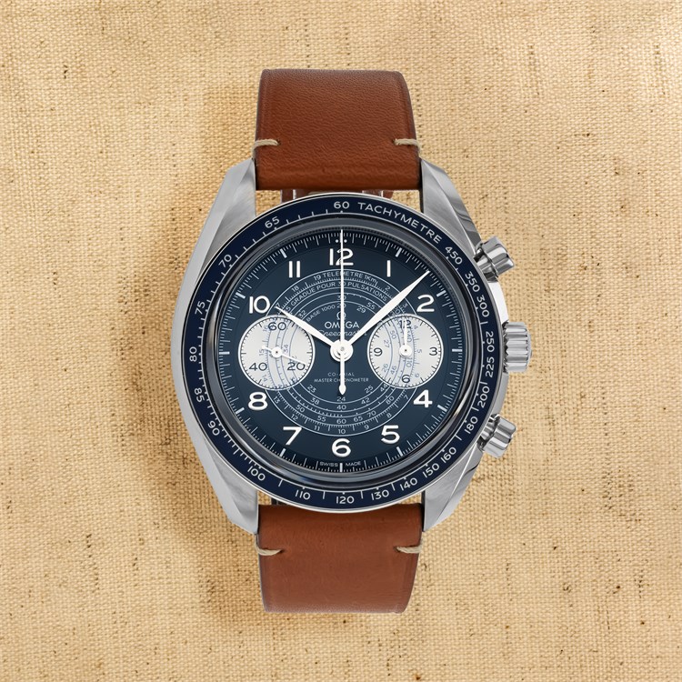 Pre-Owned OMEGA Speedmaster Chronoscope O32932435103001 Watch 
