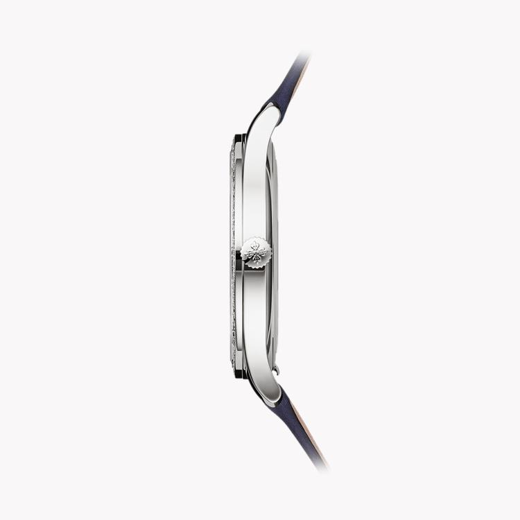 Patek Philippe Calatrava 35mm, Blue Dial, Baton Markers_3