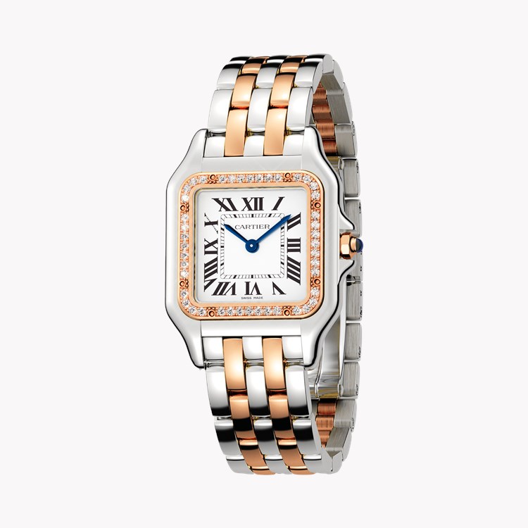 Cartier Panthère de Cartier Medium, Silver Dial, Roman Numerals_2
