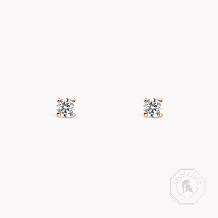 Diamond Stud Earrings Brilliant cut, Claw set_1