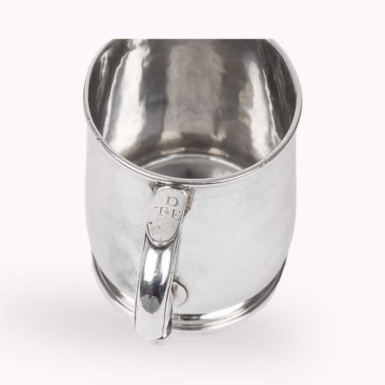 Silver George I 7.5oz Half Pint Mug Hallmarked London_3