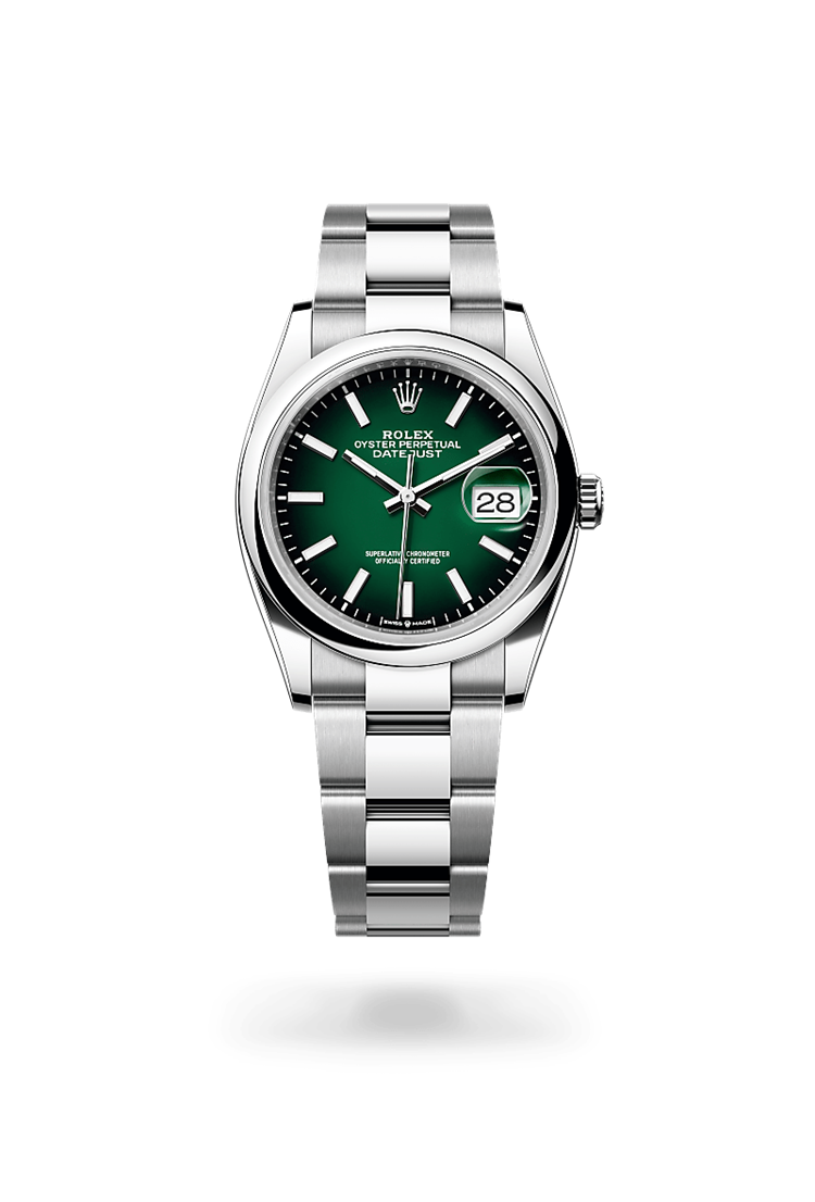 Datejust 36, Oyster, 36 mm, Oystersteel