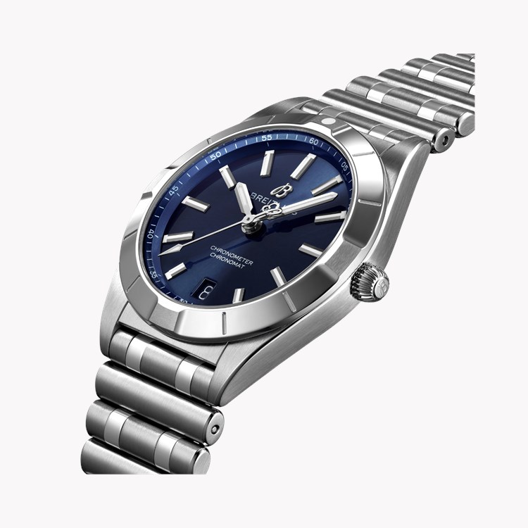 Breitling Chronomat 32 32mm, Blue Dial, Baton Numerals_3