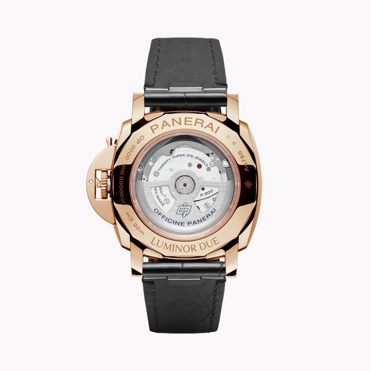 Panerai Luminor Due Goldtech™ 42mm, White Dial, Arabic/Baton Numerals_2