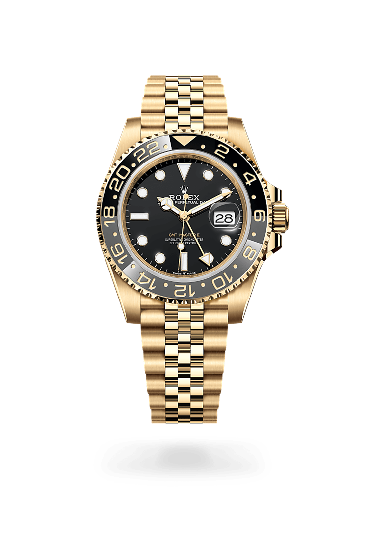 GMT-Master II, Oyster, 40 mm, yellow gold