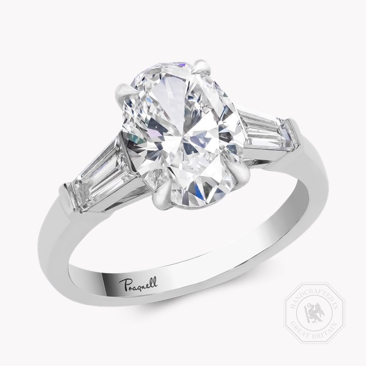 Regency Oval Cut 2.32ct Diamond Ring Oval Cut, Claw Set_1