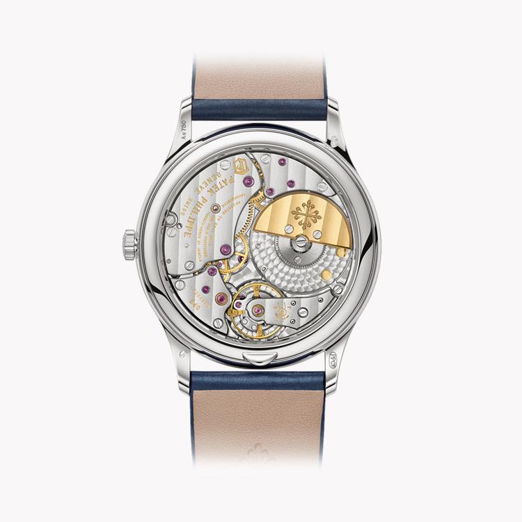 Patek Philippe Calatrava 35mm, Blue Dial, Baton Markers_2