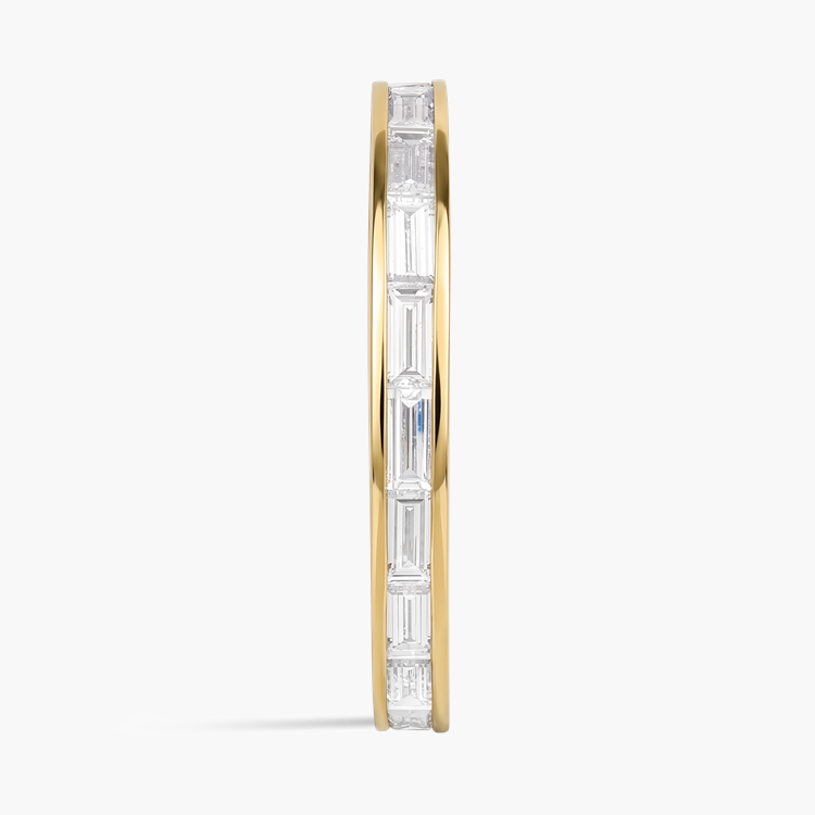 Baguette Cut 0.96ct Diamond Eternity Ring Baguette Cut, Channel Set_4