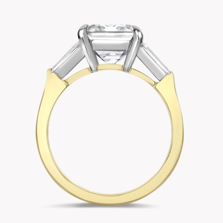 Regency 5.02ct Emerald Cut Diamond Ring Emerald Cut, Claw Set_3