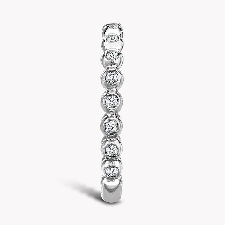 Bohemia 0.29ct Diamond Ring Brilliant Cut, Rubover Set_4