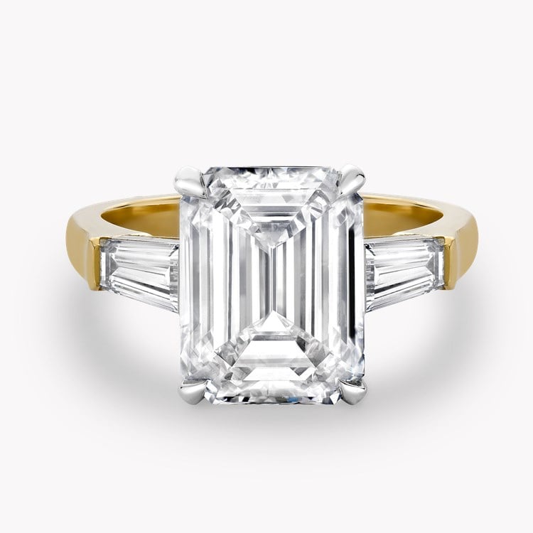 Regency 5.02ct Emerald Cut Diamond Ring Emerald Cut, Claw Set_2