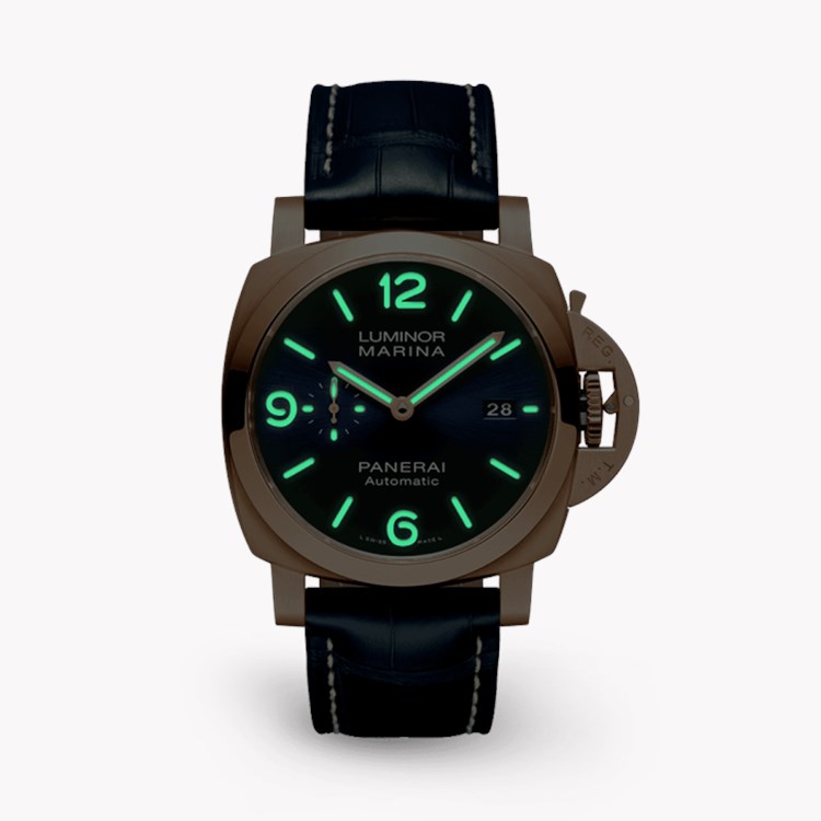 Panerai Luminor Marina Goldtech™ - 44mm 44mm, Blue Dial, Arabic/Baton Numerals_3