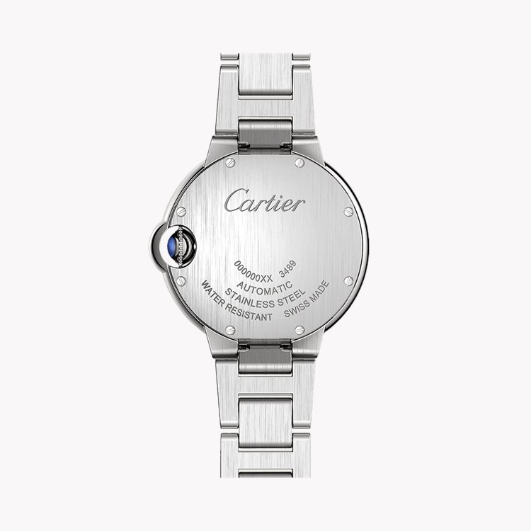 Cartier Ballon Bleu 33mm, Pink Dial, Roman Numerals_2