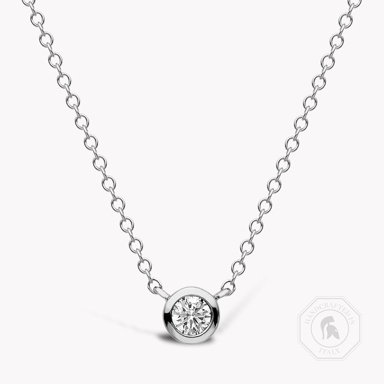 Sundance Diamond Necklace Brilliant Cut, Rubover Set_1