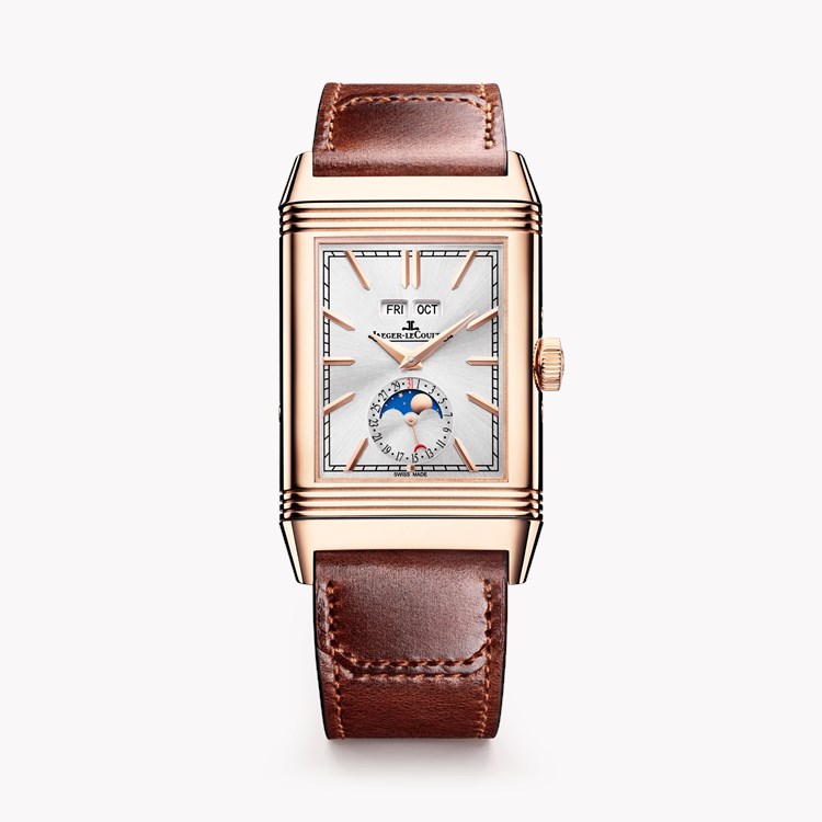 Reverso Tribute 29.9mm, Silver Dial, Baton Numerals_1