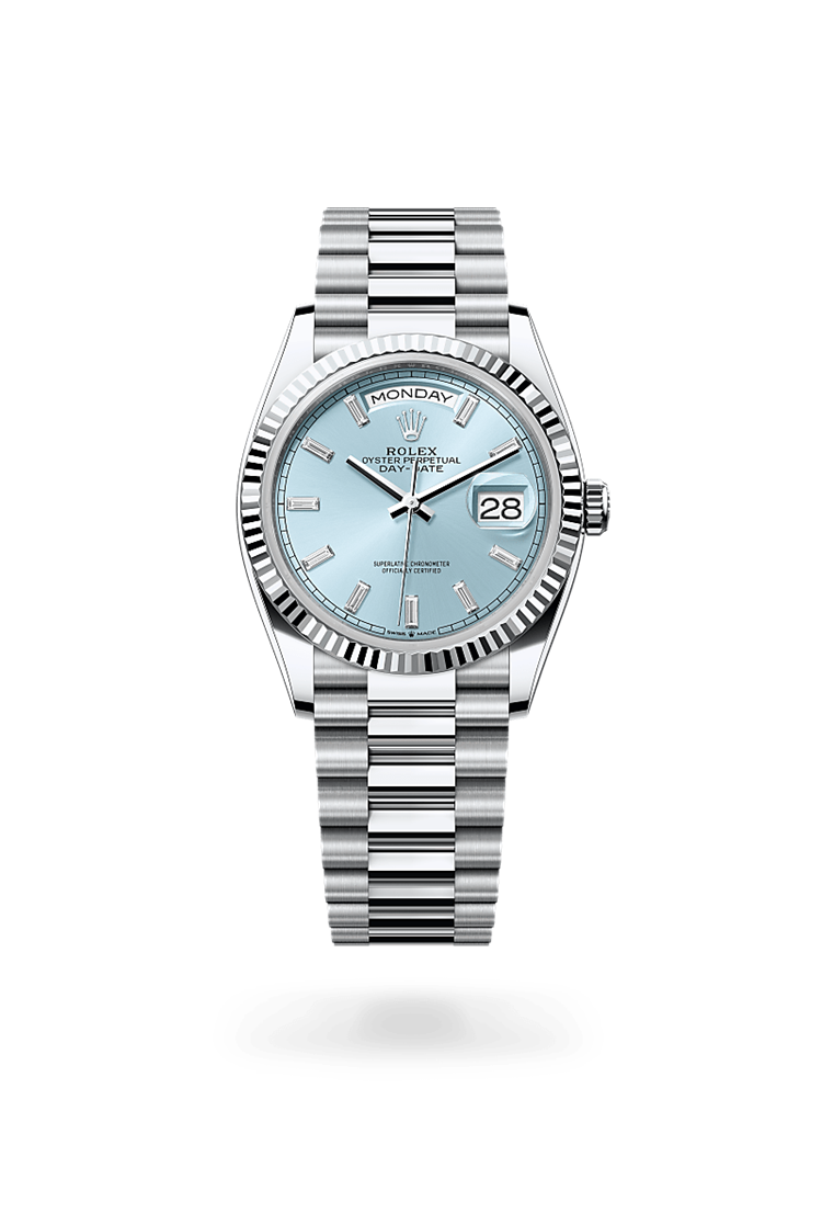 Day-Date 36, Oyster, 36 mm, platinum