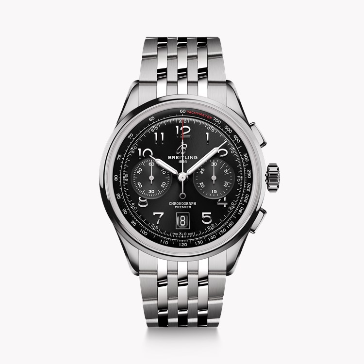 Breitling Premier BO1 Chronograph 42 42mm, Black Dial, Arabic Numerals_1