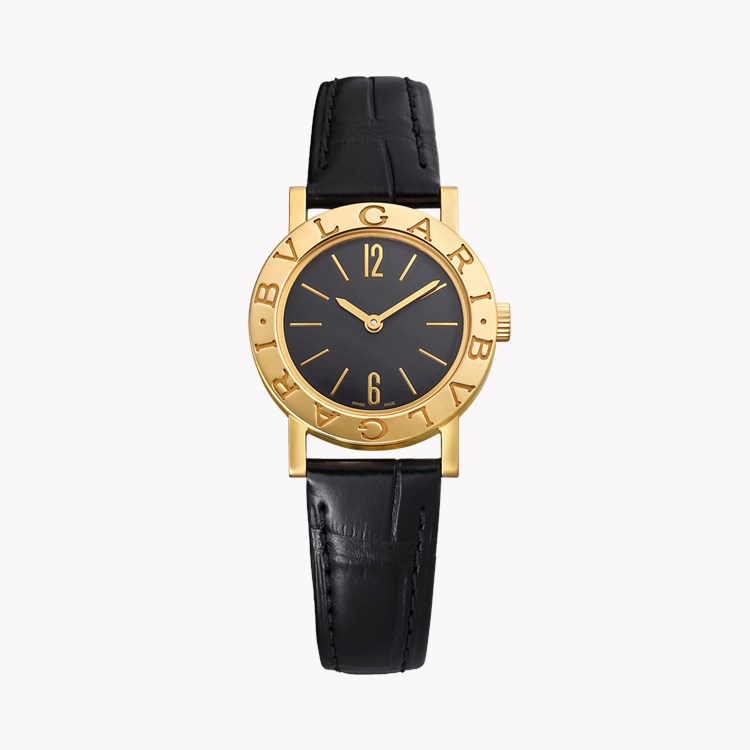 Bvlgari Bvlgari 26mm, Black Dial, Baton & Arabic Numerals_1