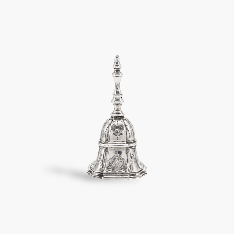 Edward VII Silver Handbell Hallmarked London_1