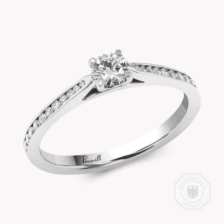 Duchess 0.23ct Brilliant Cut Diamond Ring   in Platinum