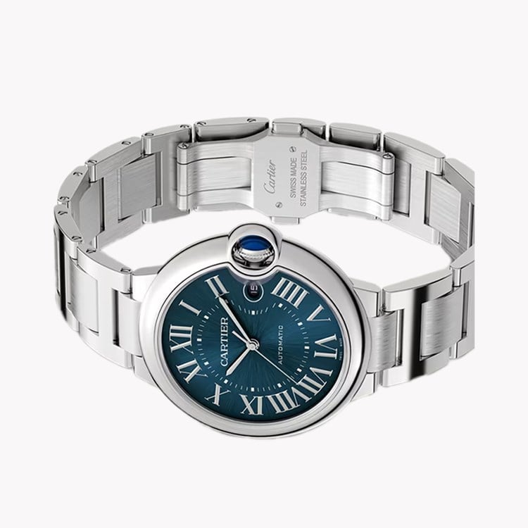 Cartier Ballon Bleu de Cartier 40mm, Blue Dial, Roman Numerals_5
