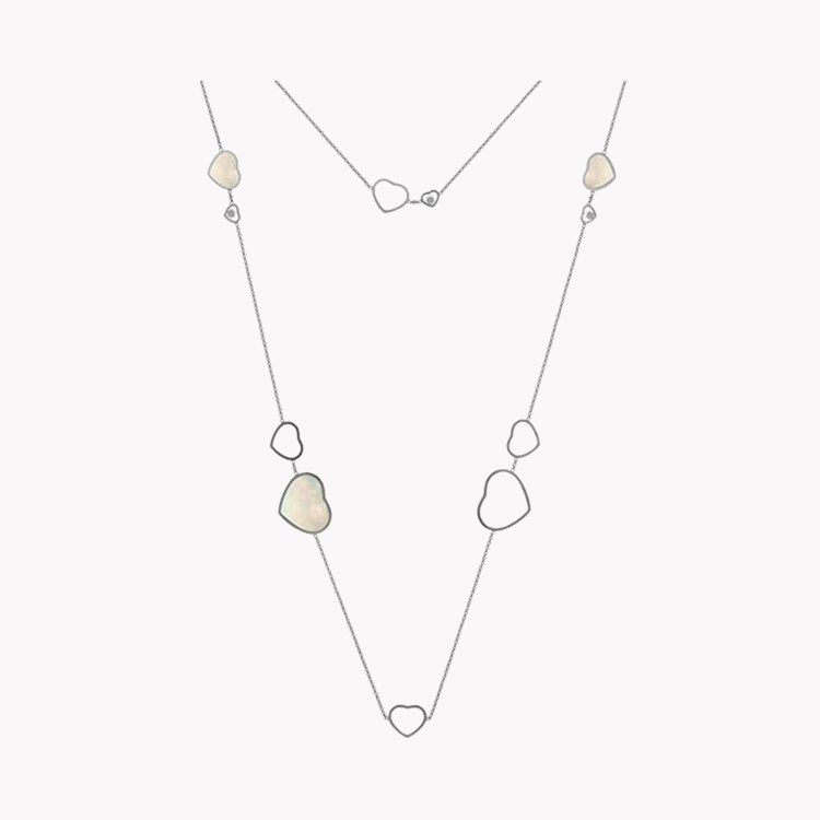 Chopard Happy Hearts Long Necklace Brilliant Cut, Rub Over Set_1