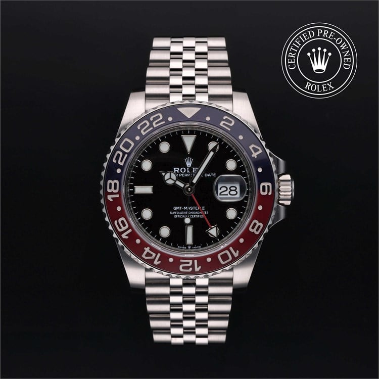GMT-Master II with a bezel and bracelet
