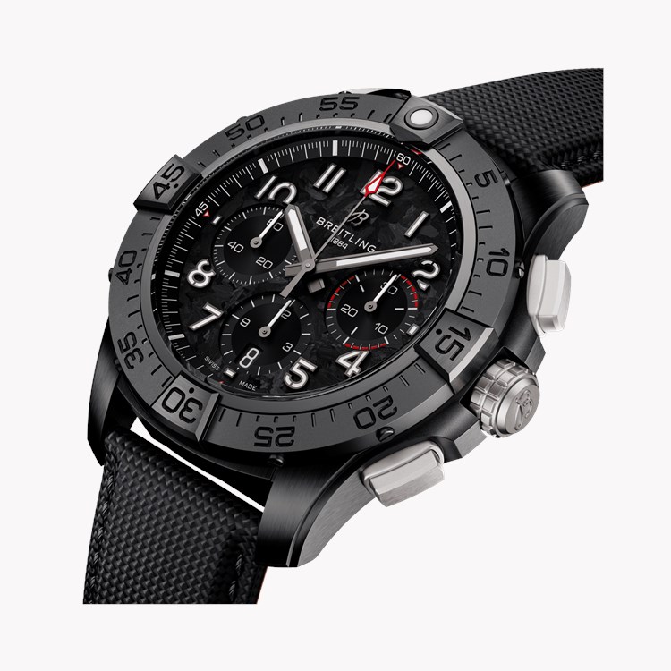 Breitling Avenger Chronograph 44 Night Mission 44mm, Black Dial, Arabic Numeral_2