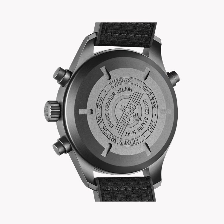 IWC Pilot's Top Gun Double Chronograph 44mm, Black Dial, Arabic Numerals_2