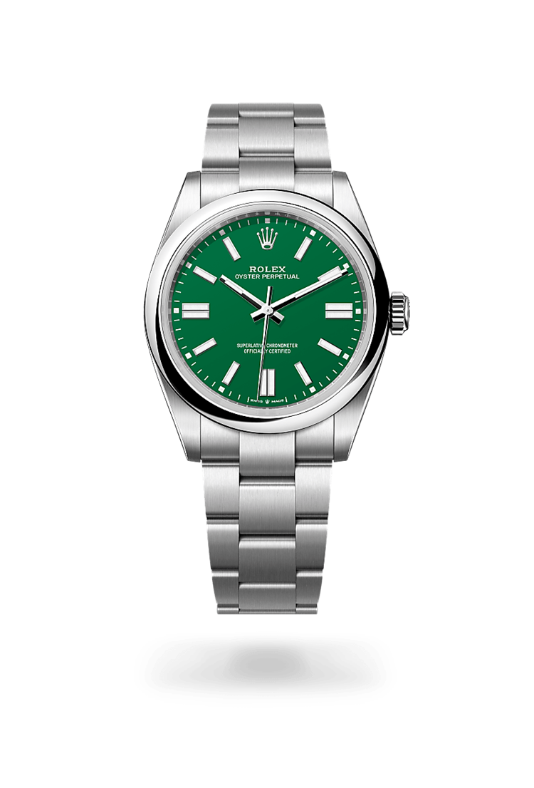 Oyster Perpetual 41, Oyster, 41 mm, Oystersteel