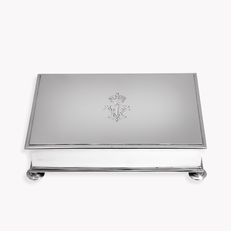 Queen Victoria's Silver Desk Box _1