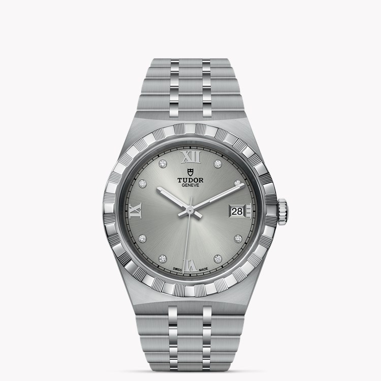 Tudor Royal 38mm. Silver Dial. Diamond Numerals_1