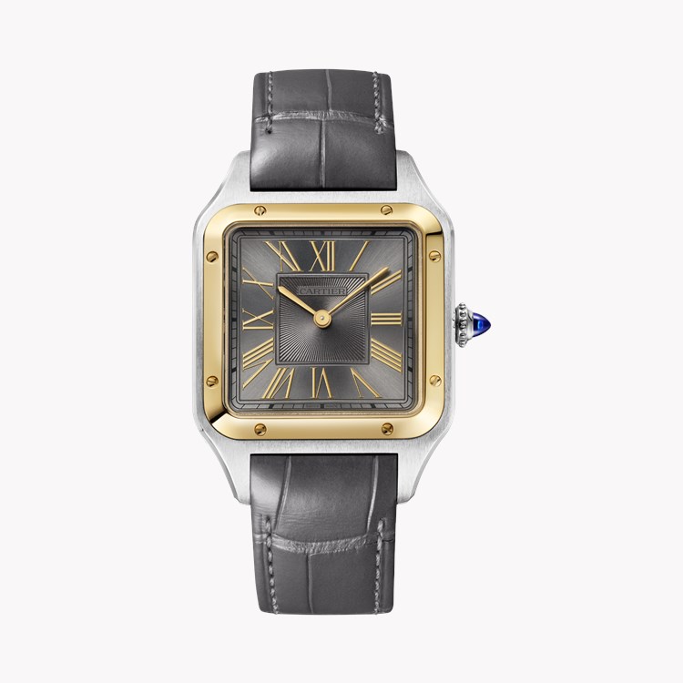 Cartier Santos-Dumont de Cartier Large, Grey Dial, Roman Numerals_1