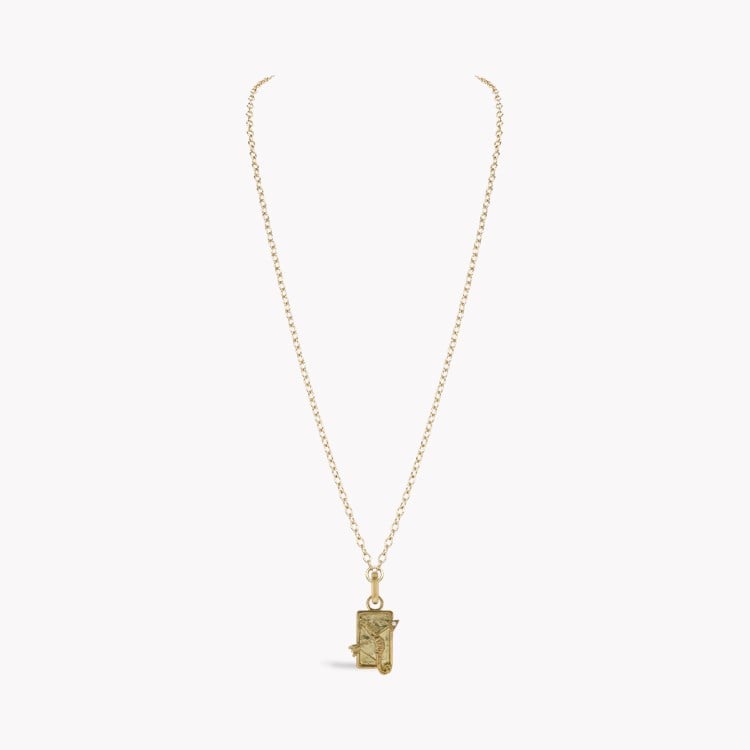 Zodiac Diamond Sagittarius Pendant Charm Brilliant cut, Claw set_3